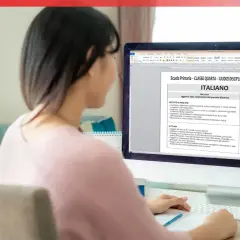 Valutazione scolastica per la scuola elementare: scheda per la disciplina di Italiano, con obiettivi e livelli di raggiungimento.