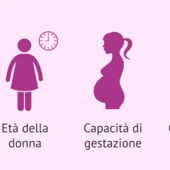 Icone: qualità gameti, età donna, gravidanza, rapporti sessuali. Non è possibile avere un ciclo due volte in un mese.