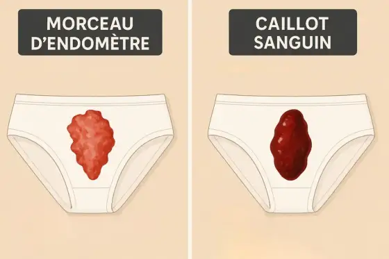 Coaguli mestruali e tessuto - Quando preoccuparsi?